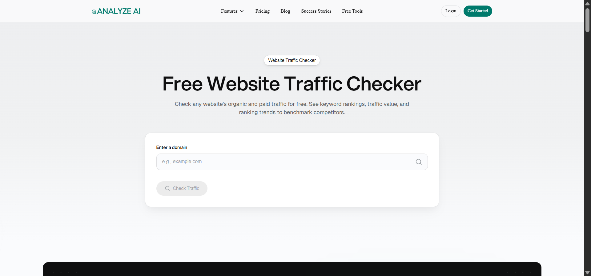 Website Traffic Checker