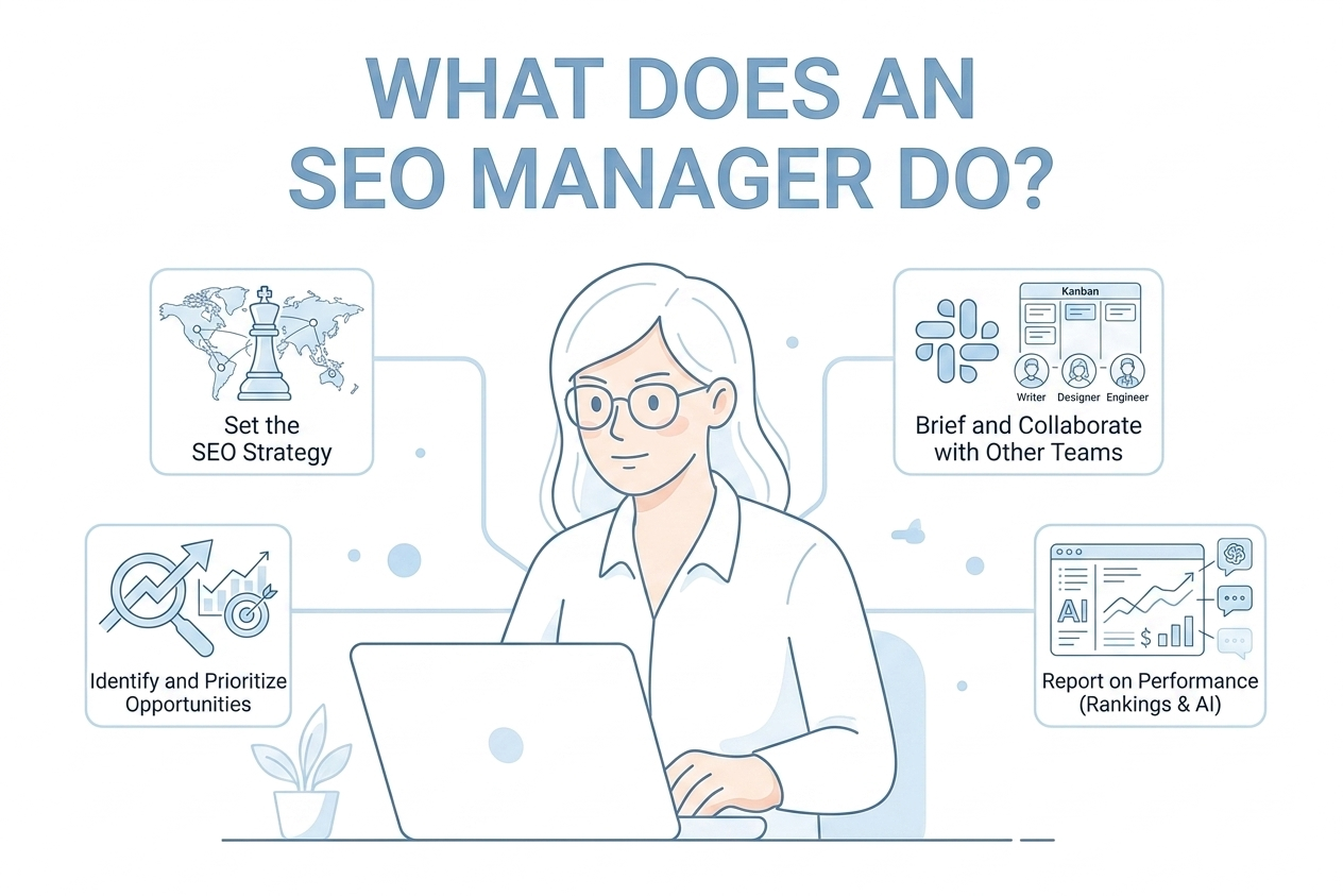 What does an SEO manager do?