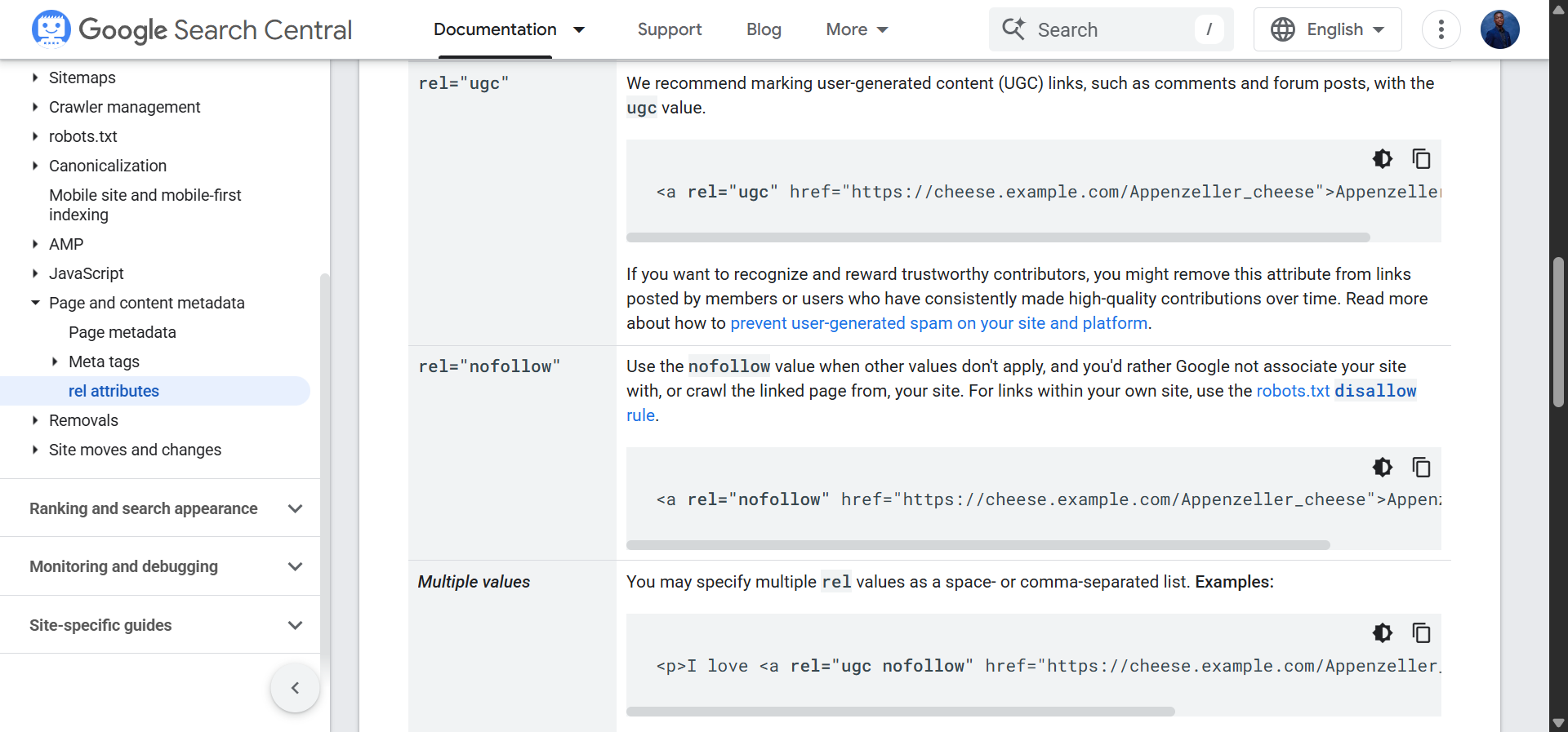 nofollow links and seo