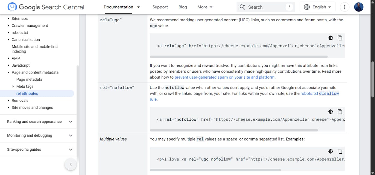 nofollow links and seo