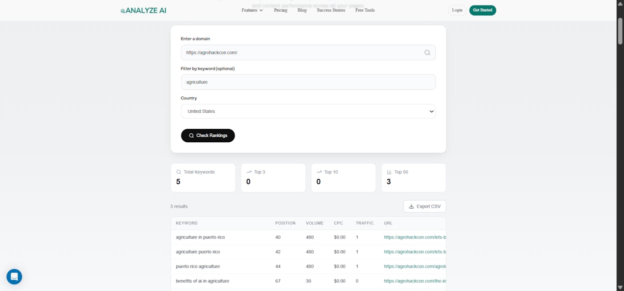 Keyword Rank Checker