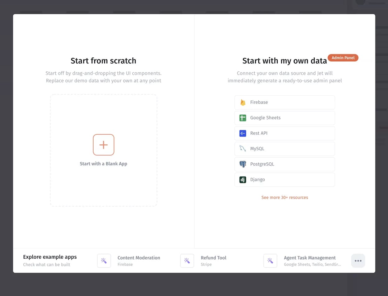 an example empty state from a SaaS product showing a pre-filled sample dataset and a clear next-step CTA