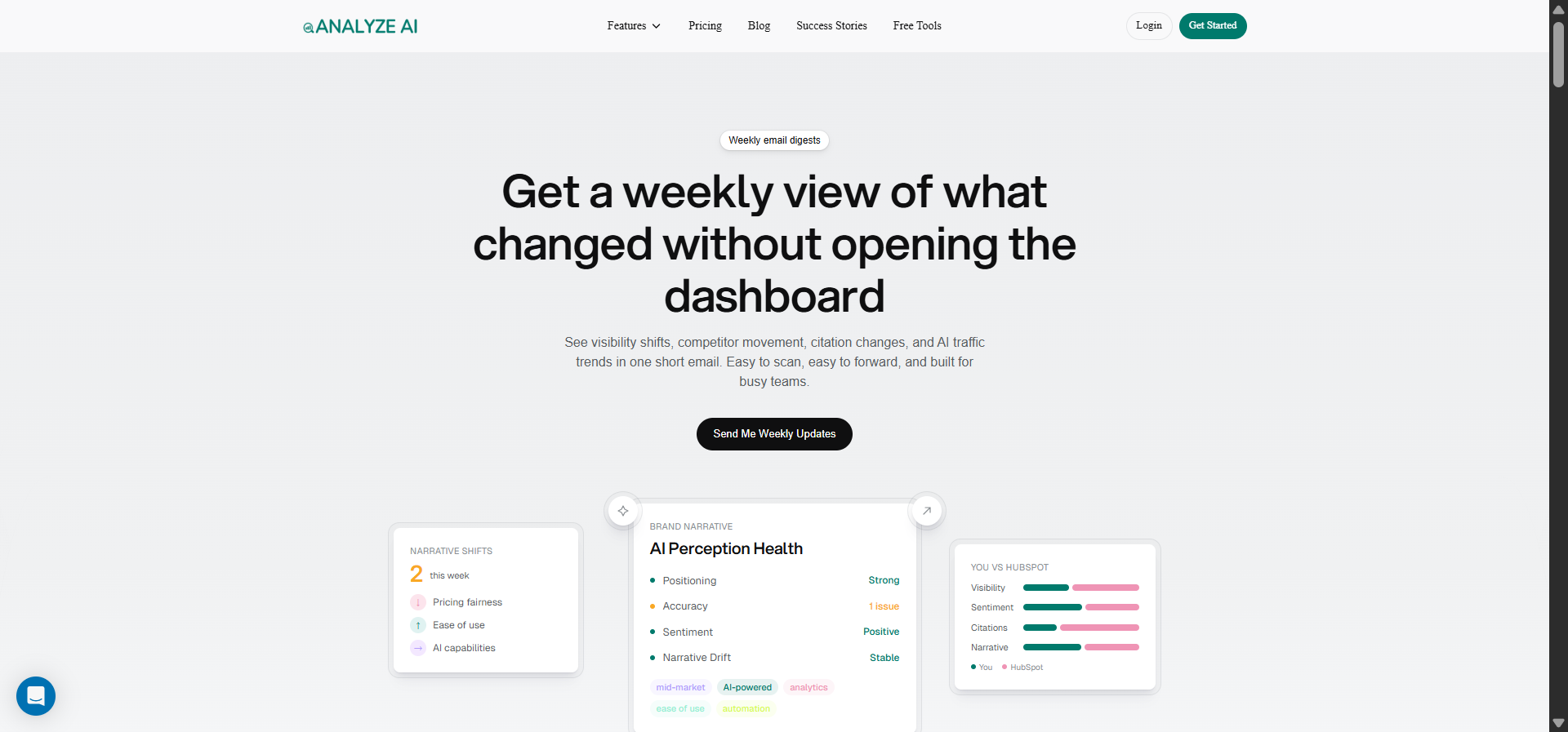 Weekly Email Digests