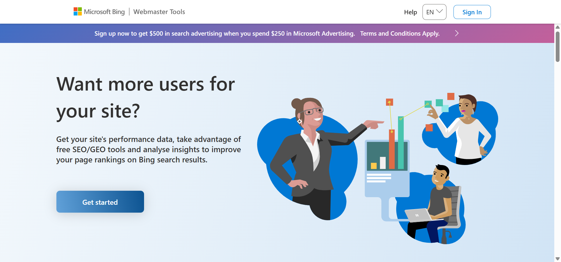 [Screenshot of Bing Webmaster Tools Sitemaps page]