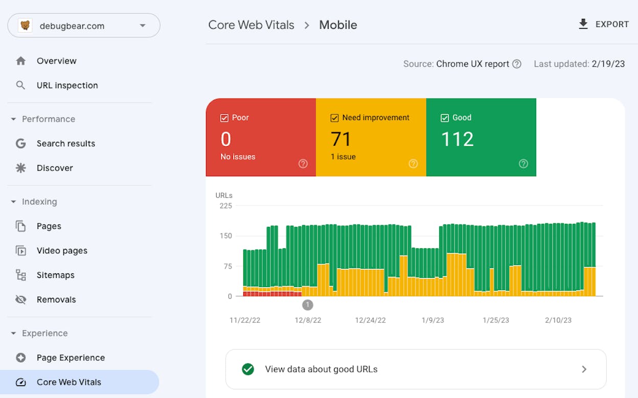 PageSpeed Insights report showing Core Web Vitals scores and opportunities