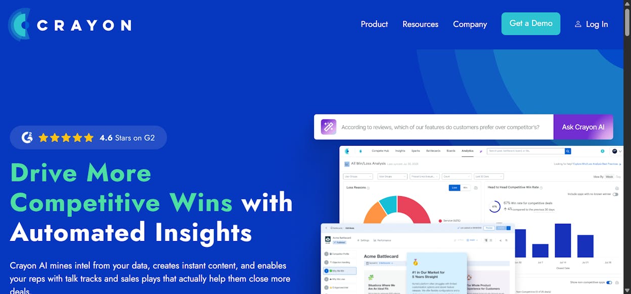 Crayon: best for real-time digital footprint changes