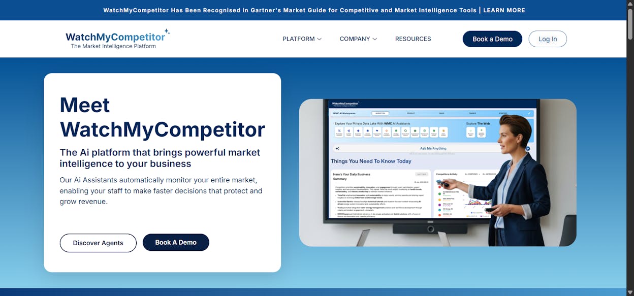 WatchMyCompetitor: best for curated, analyst-reviewed updates