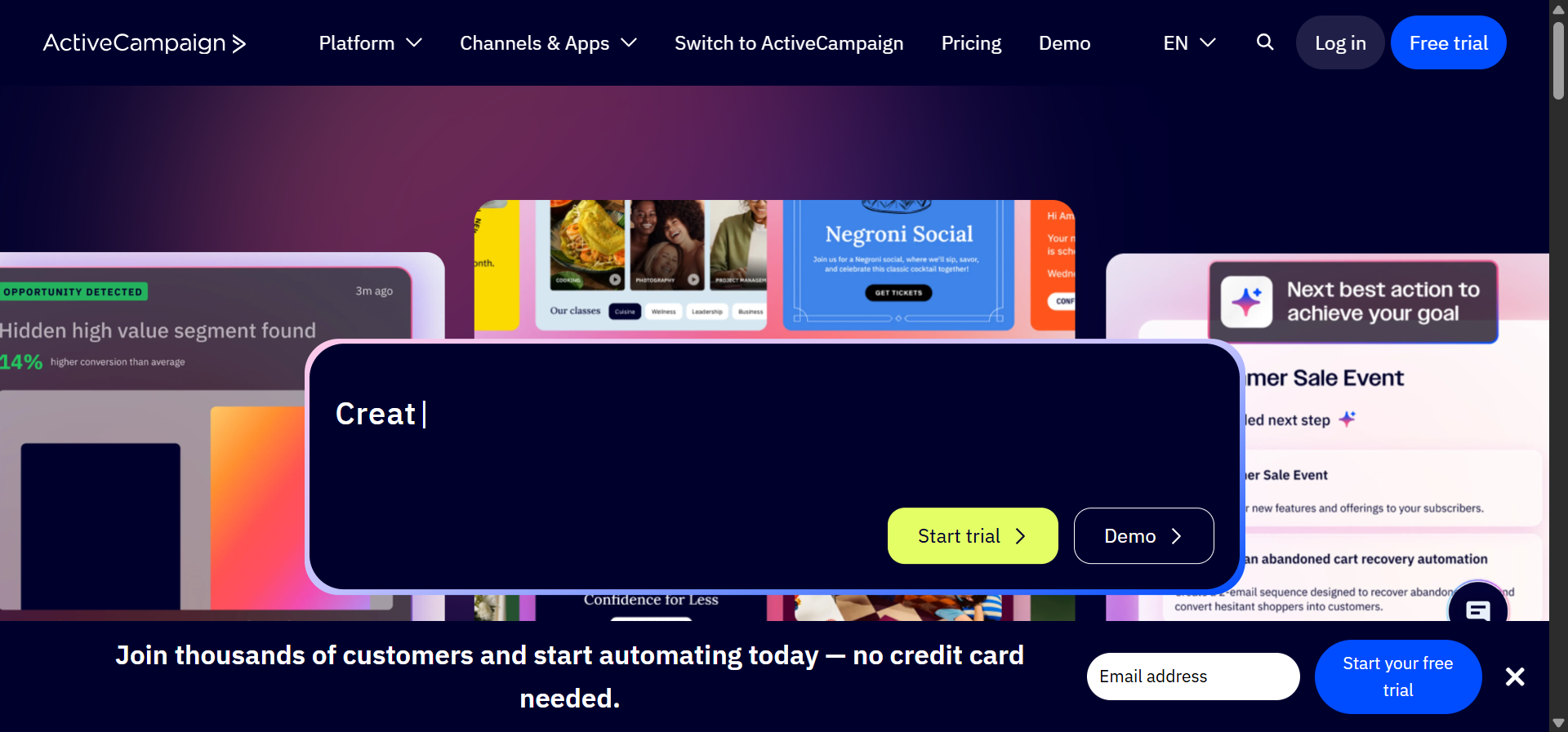 ActiveCampaign is best for Marketers who want deep automation and behavioral targeting in one platform.