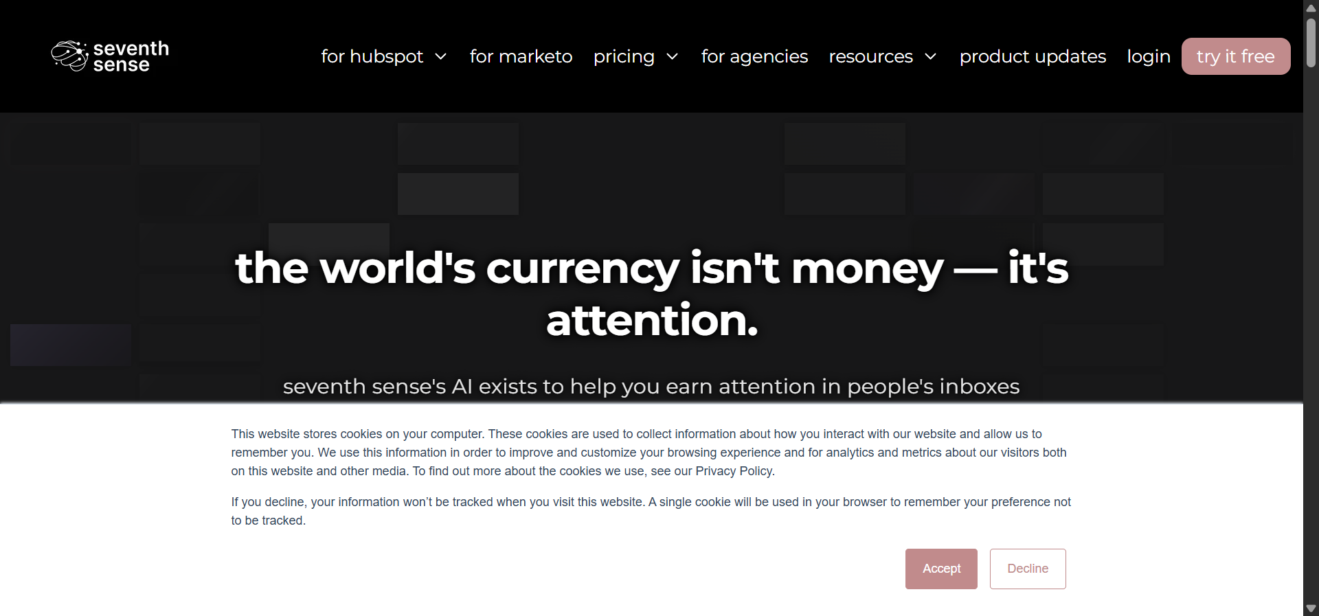 Seventh Sense is best for B2B marketers running high-volume email campaigns on HubSpot or Marketo.
