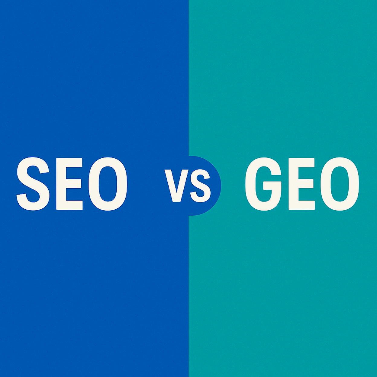 GEO vs. SEO Statistics