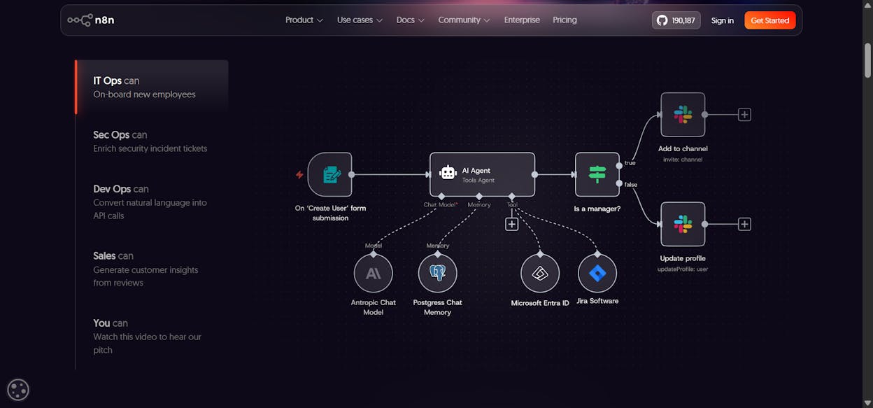 n8n is best for technical marketing teams that want self-hosting and full workflow control