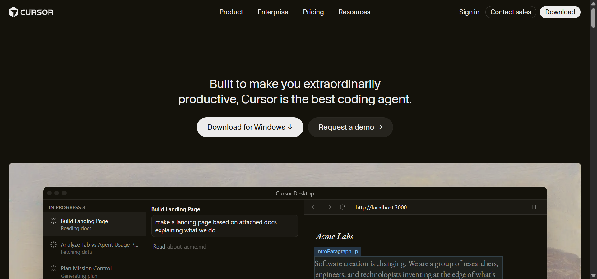 Cursor is best for technical marketers who want complete flexibility