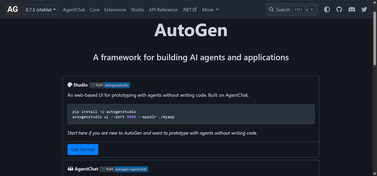 AutoGen is Best for AI researchers and engineers exploring event-driven multi-agent