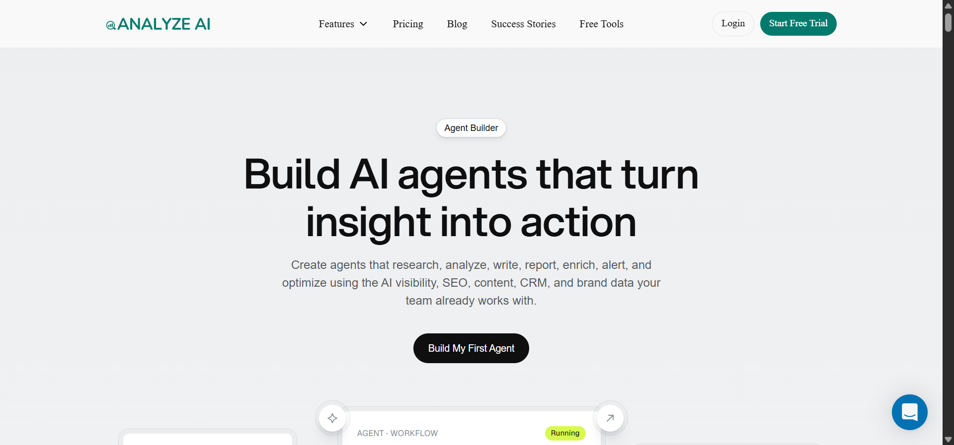 The Agent Builder Start node with a text input field labeled &ldquo;topic&rdquo; and the input type selector showing Short Text, Long Text, Single Select, and other options