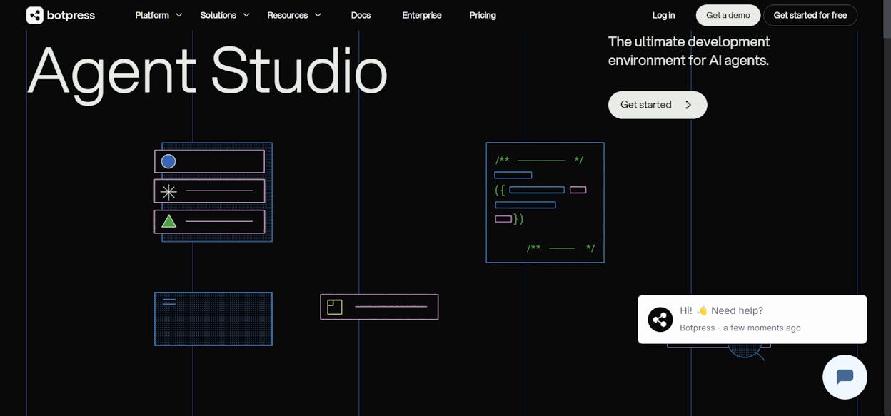 Botpress Agent Studio