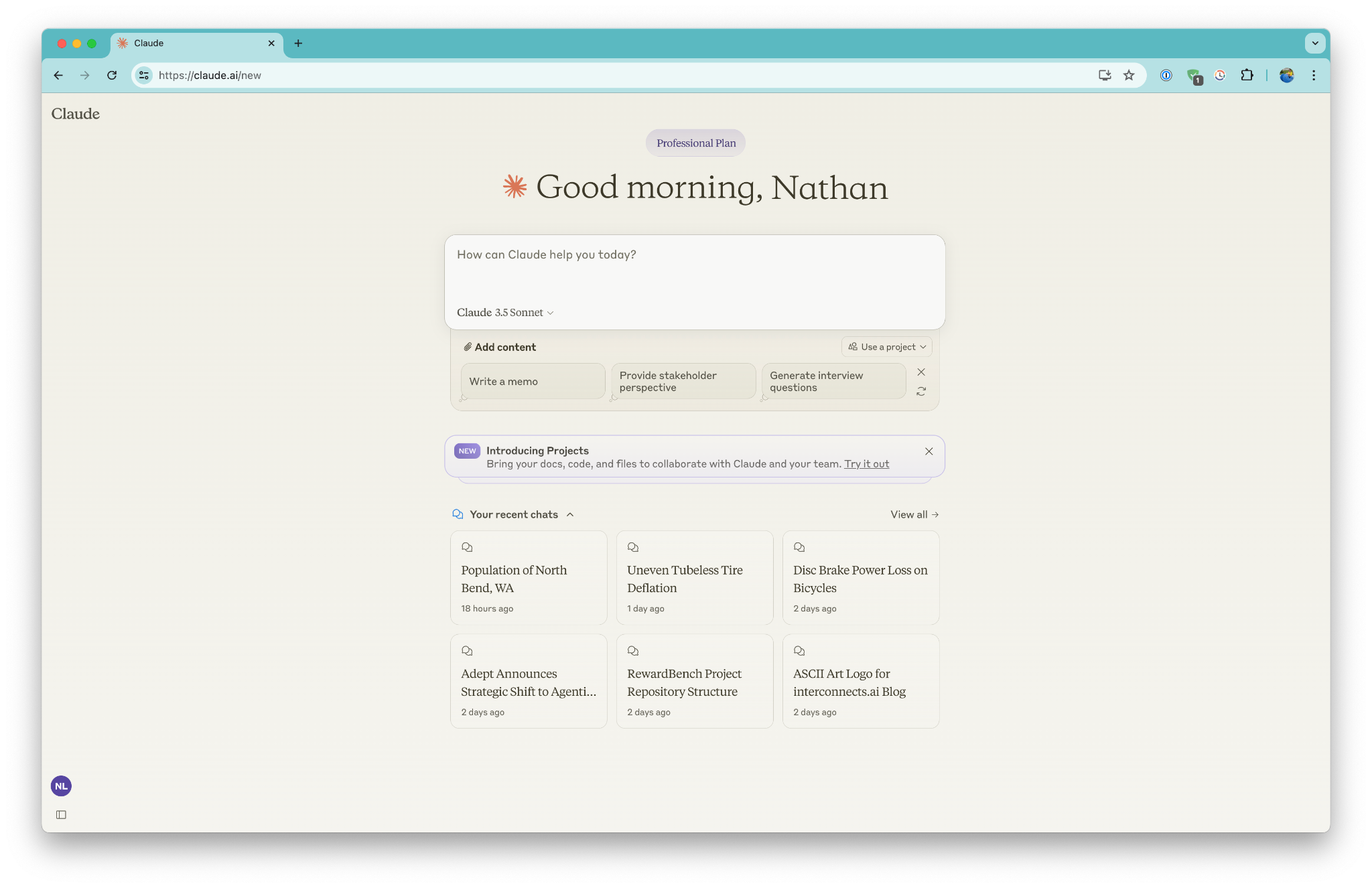 Claude : Best for Ad-hoc page analysis and one-off scraping tasks with zero setup.