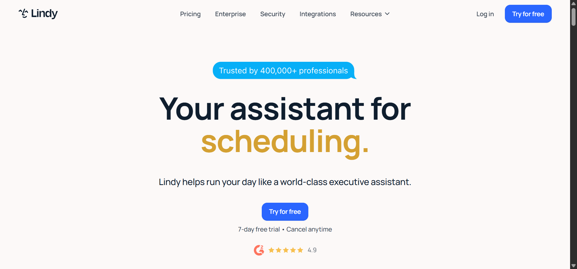 Lindy AI&rsquo;s agent interface