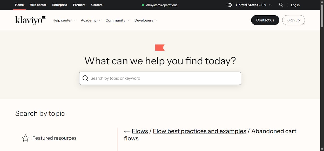 Klaviyo&rsquo;s abandoned cart flow with revenue attribution