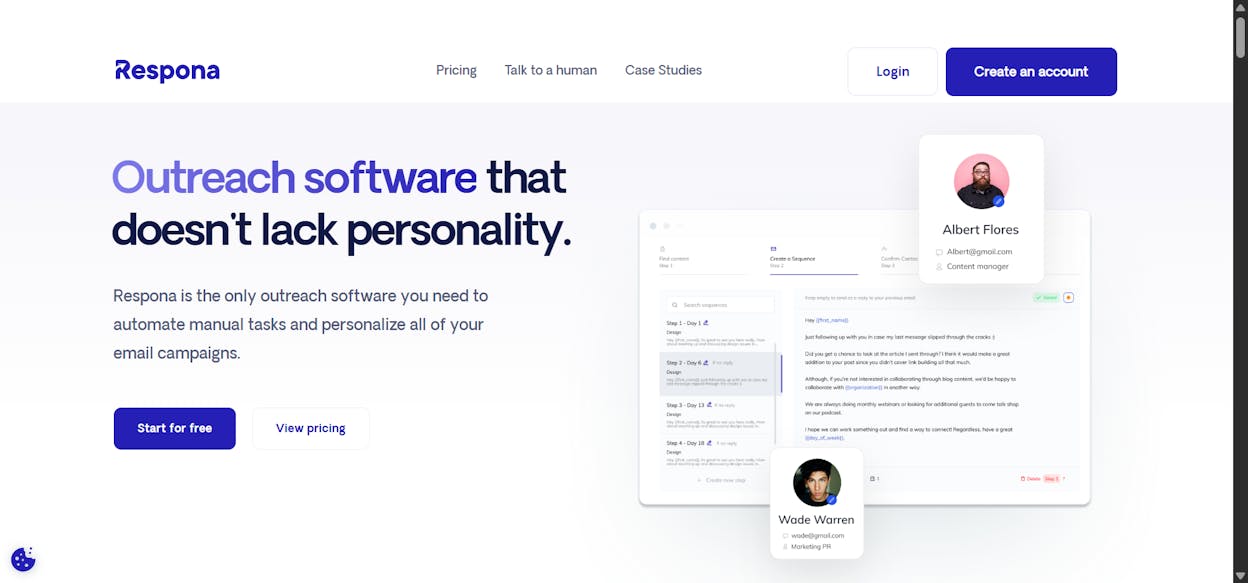 Respona outreach platform