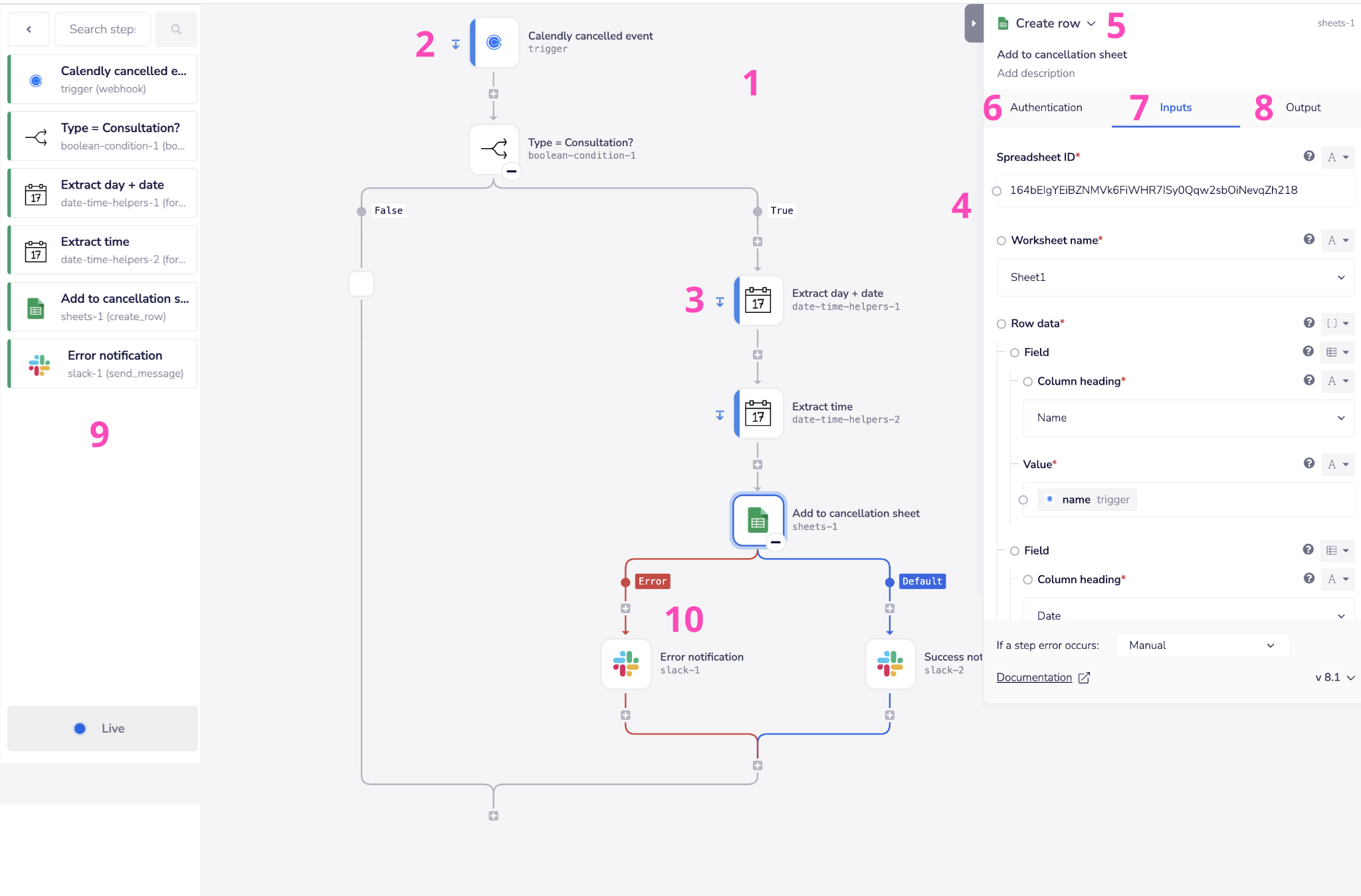 Tray.ai platform workflow builder