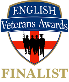 English Veterans Awards Finalist badge