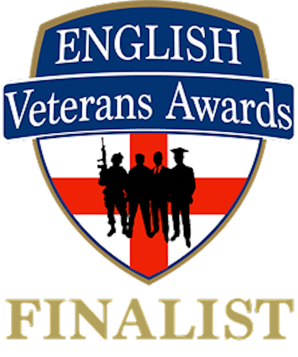 English Veterans Awards Finalist badge
