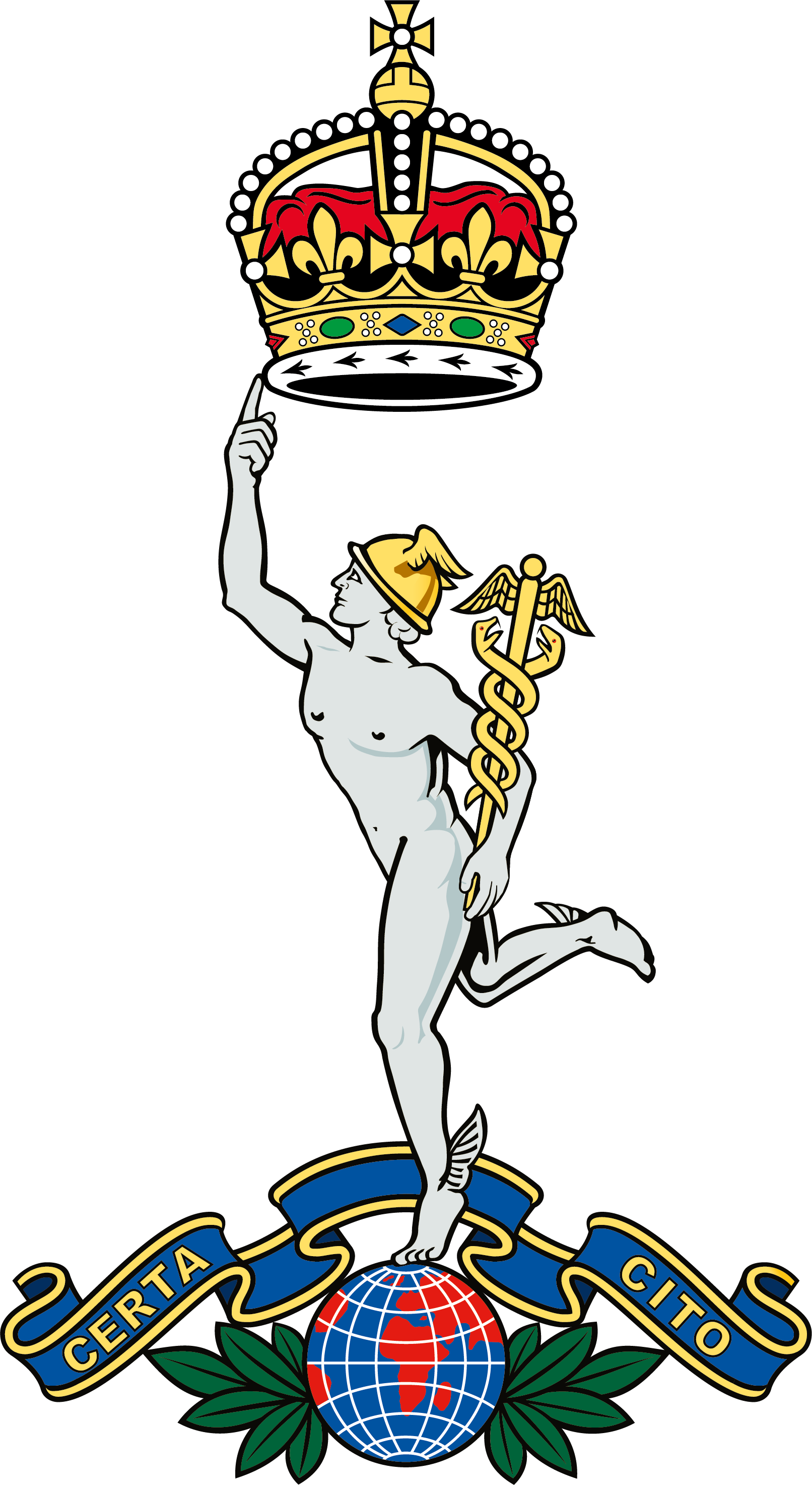 Royal Signals logo.