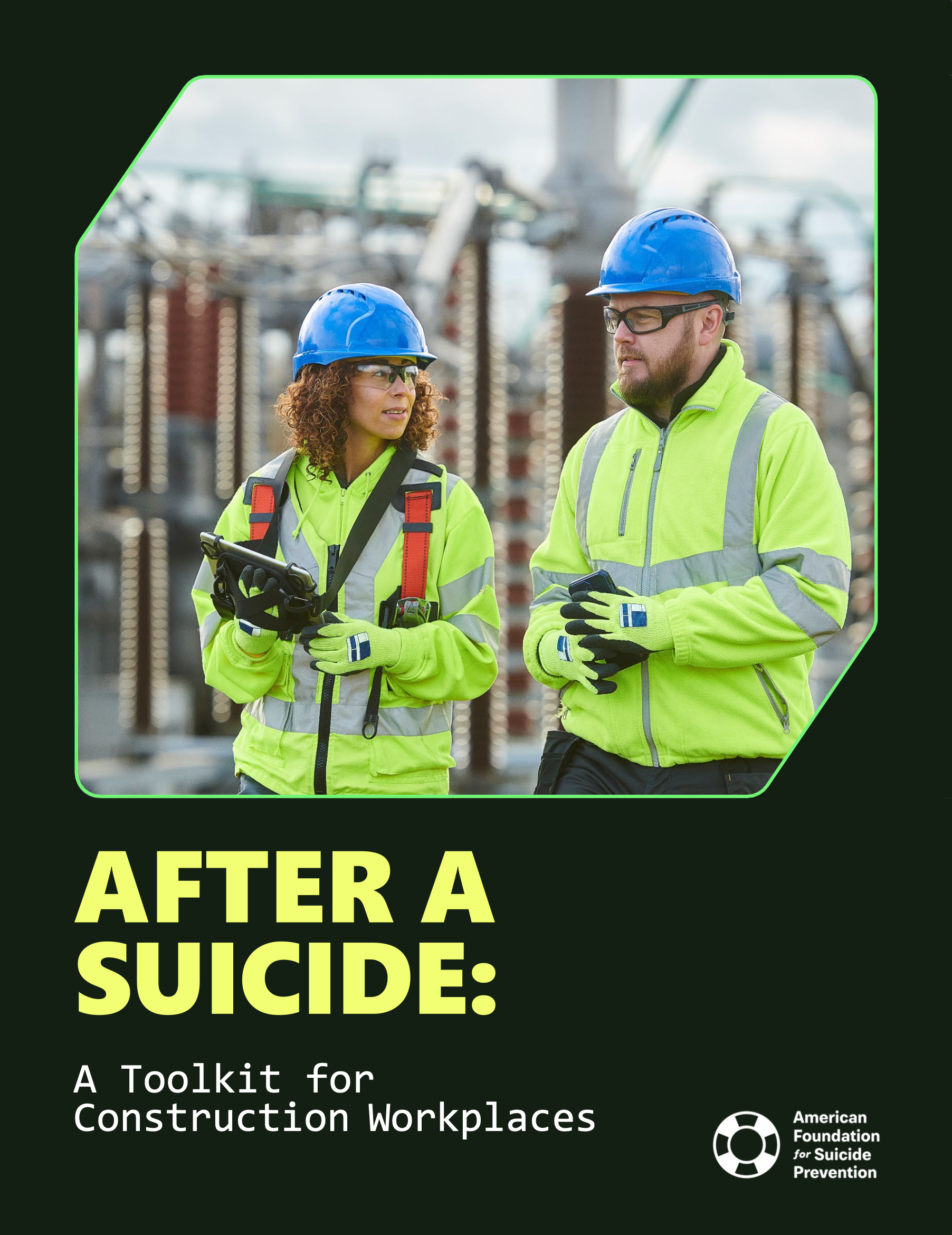 After a Suicide: A Toolkit for Construction Workplaces