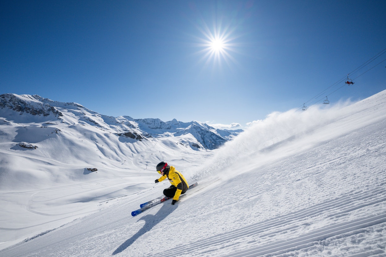 Skieur pass annuel Orcières
