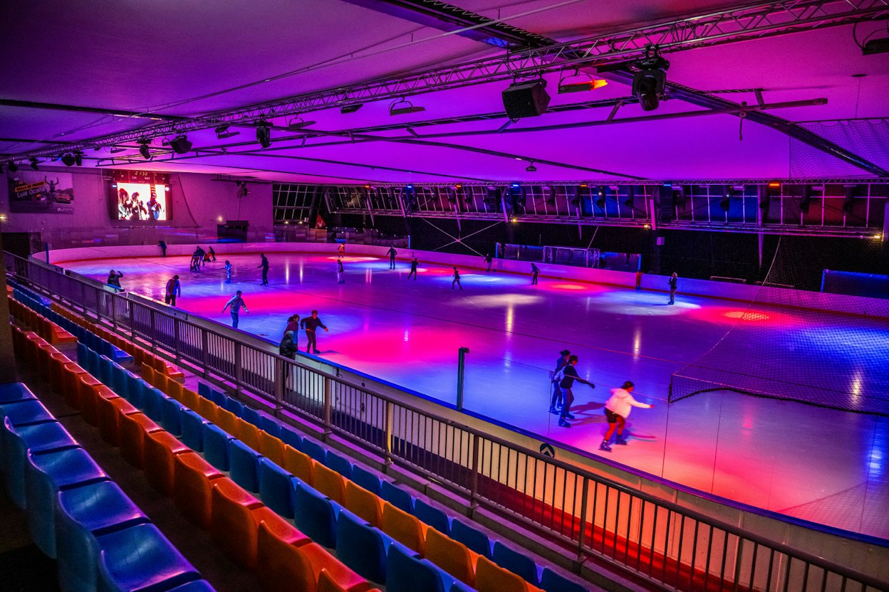 Patinoire Orcières Merlette 1850