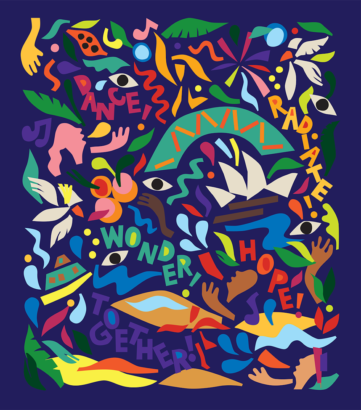 New Year's Eve 2017 artwork.
