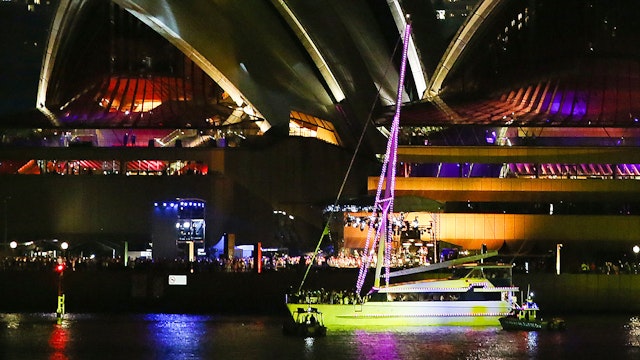 Congratulations to Aussie Legend, the official winner of the Harbour of Light Parade.