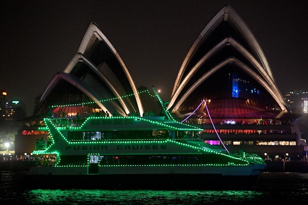 Sydney Harbour lights