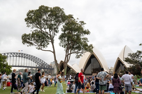 Royal Botanic Garden Sydney: Bennelong Lawn