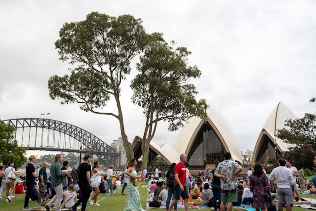 Royal Botanic Garden Sydney: Bennelong Lawn
