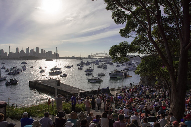Daytime photo of the crowd gathering- K Hulme