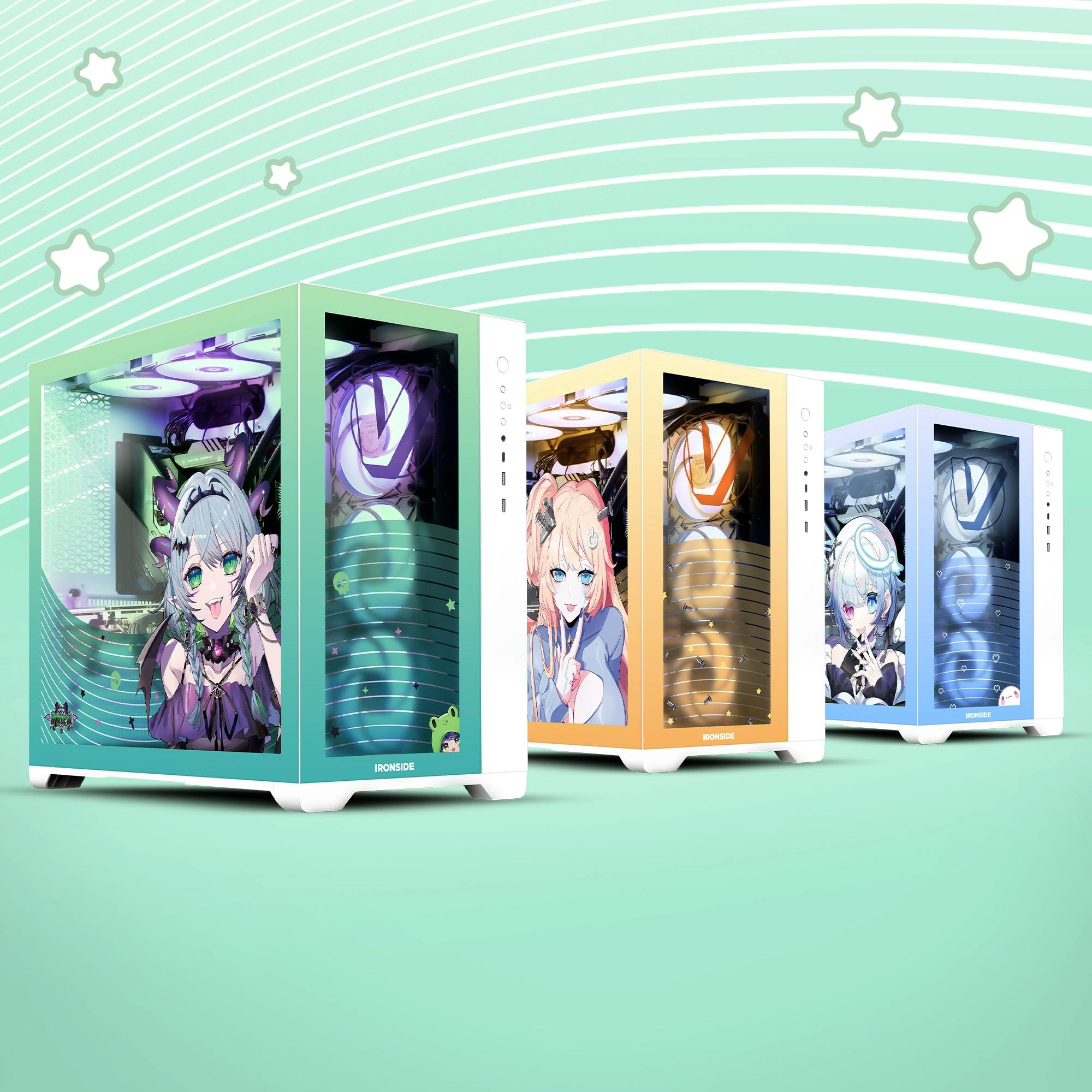 VShojo アイアンマウス フルセット VShojo Custom Gaming PC | VTuber Collab | Ironside