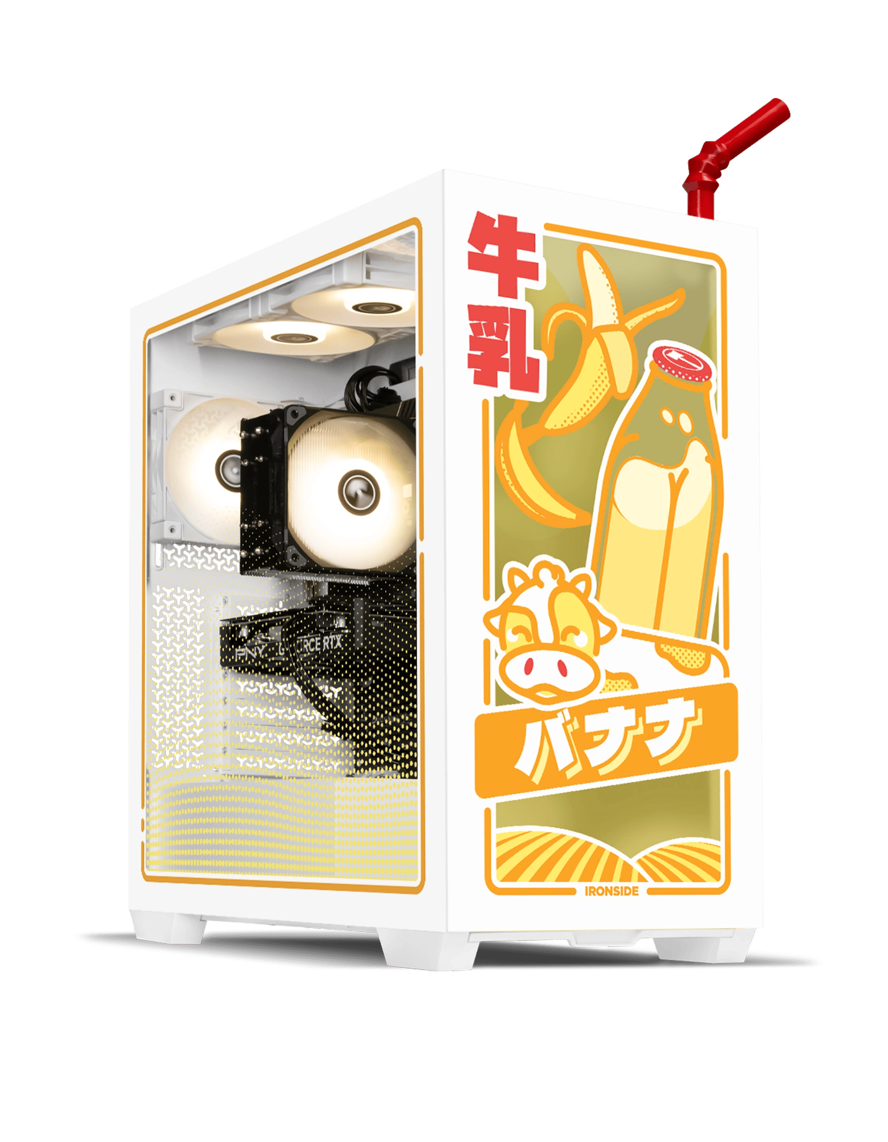 Milkbox Custom Gaming PC | Unique Kawaii Design | Ironside