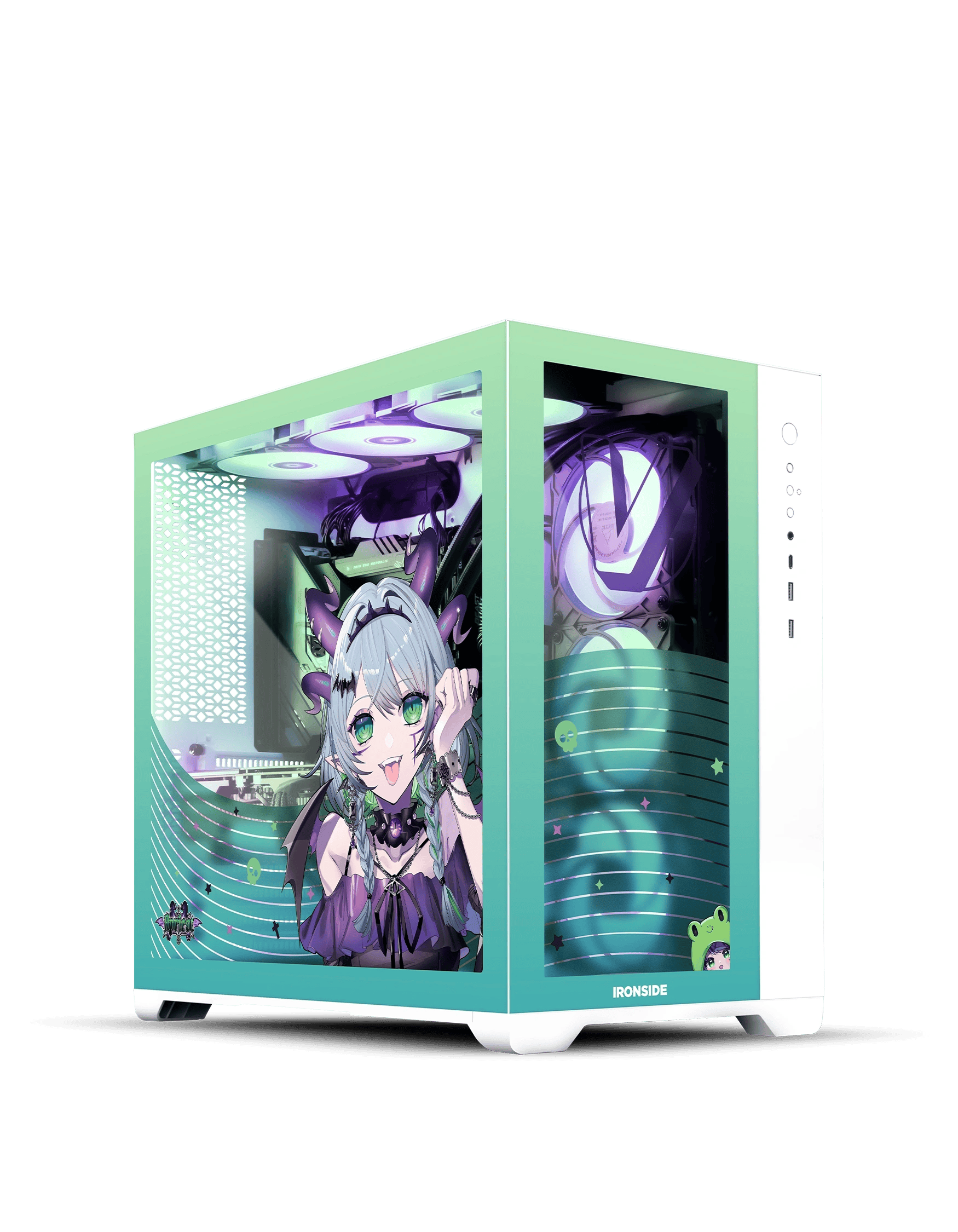 VShojo アイアンマウス フルセット VShojo Custom Gaming PC | VTuber Collab | Ironside