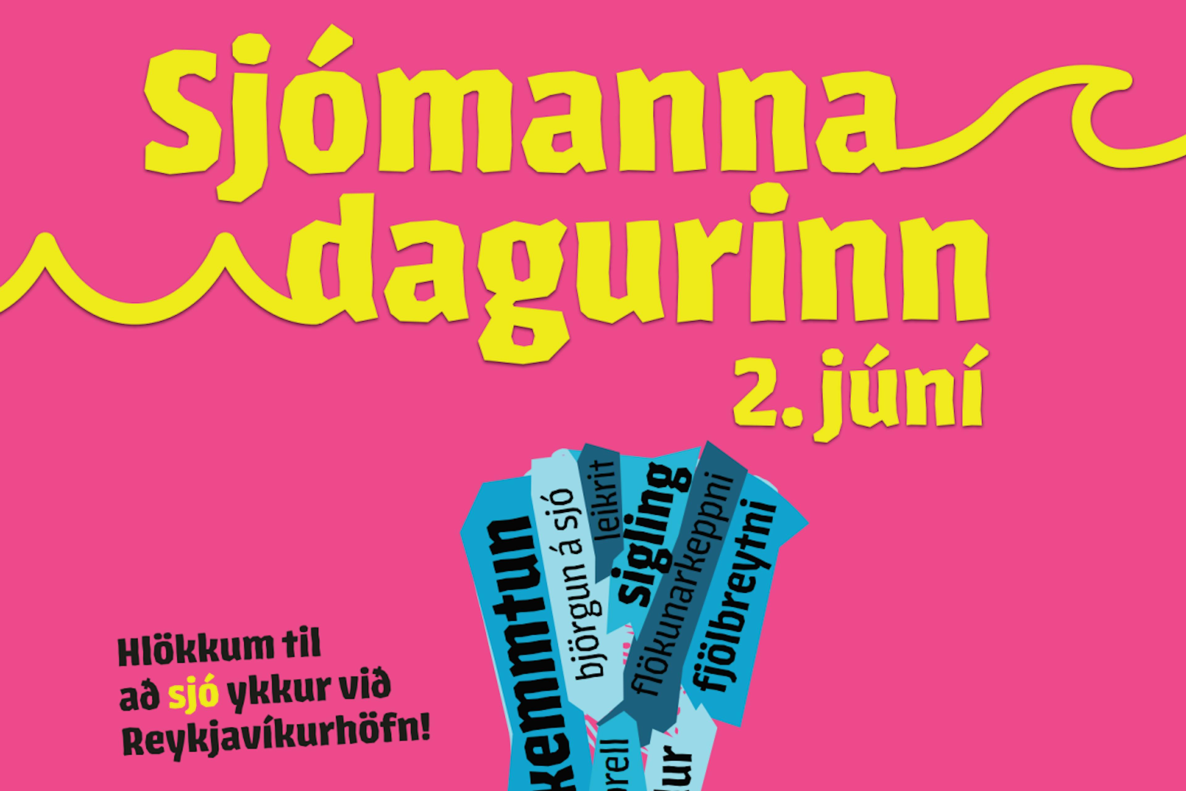 Sjómannadagurinn haldinn hátíðlegur sunnudaginn 2. júní