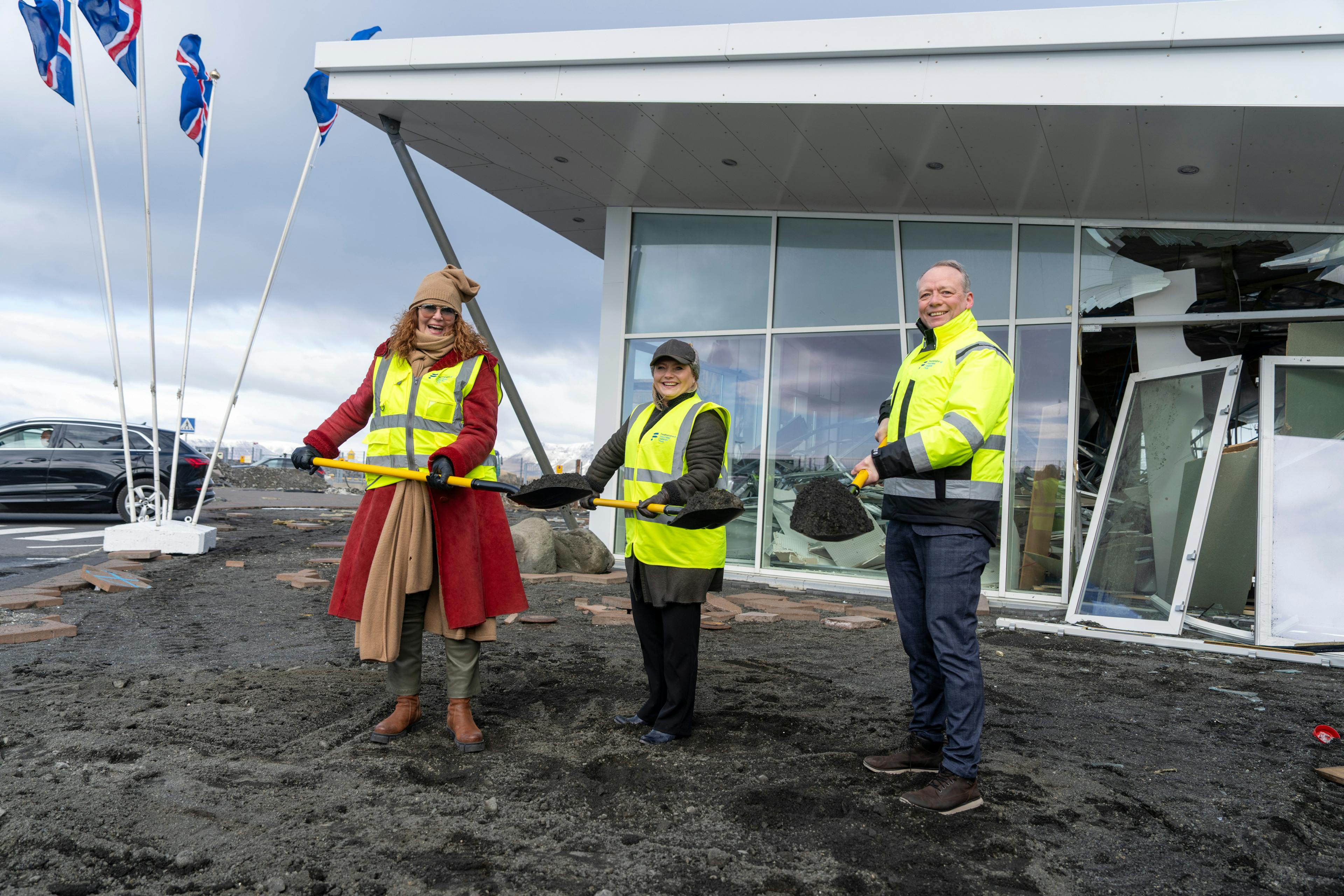Skóflustunga að nýrri fjölnota farþegamiðstöð Faxaflóahafna
