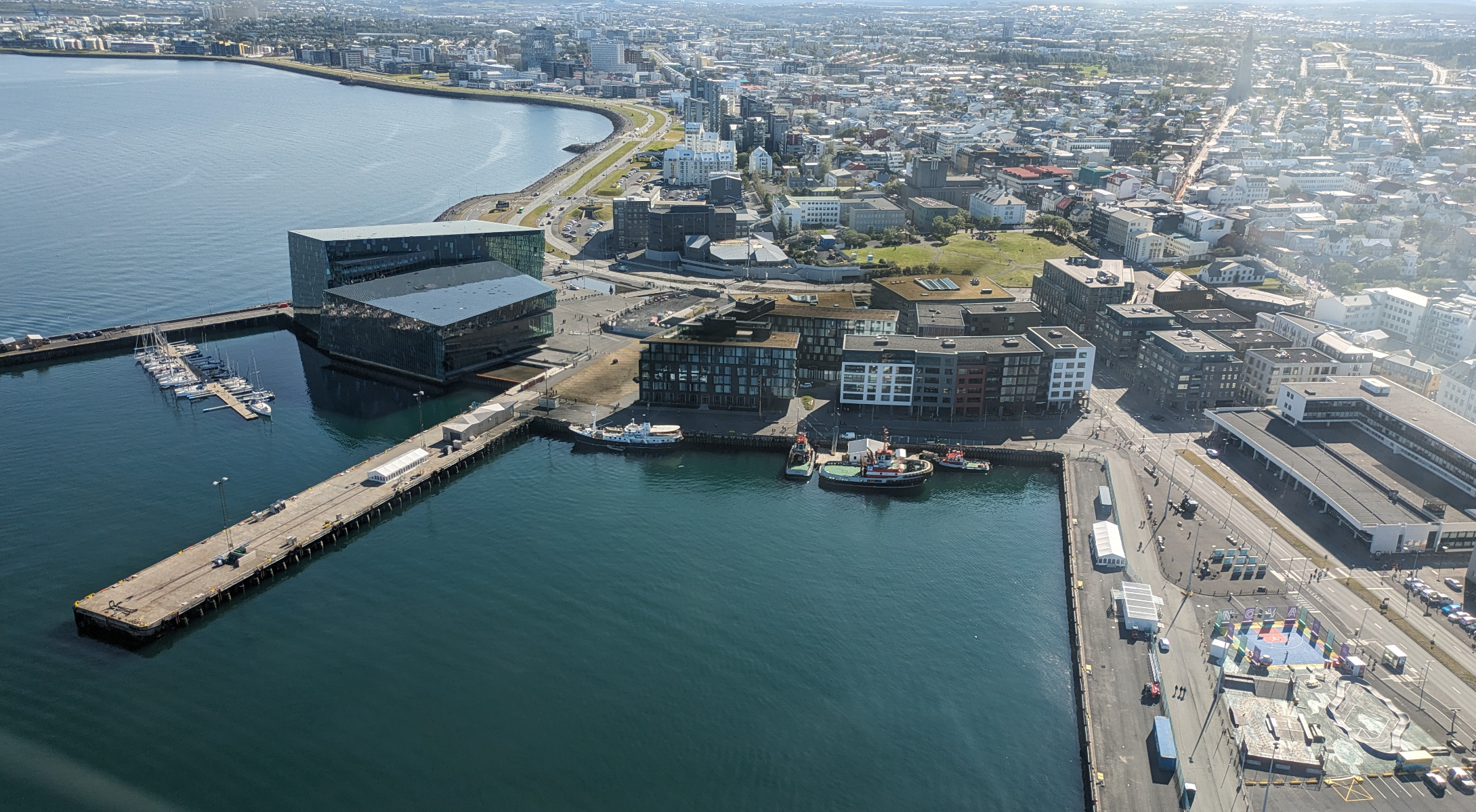 Framkvæmdir á nýrri landtengingu á Miðbakka hafin