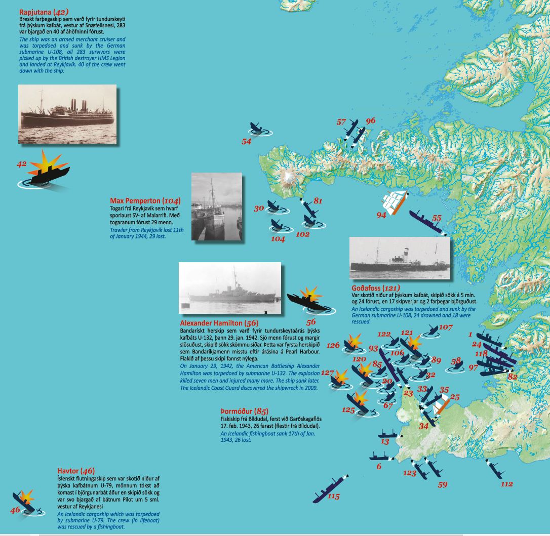 Sýningin – Sjóslys við Ísland frá 1870
