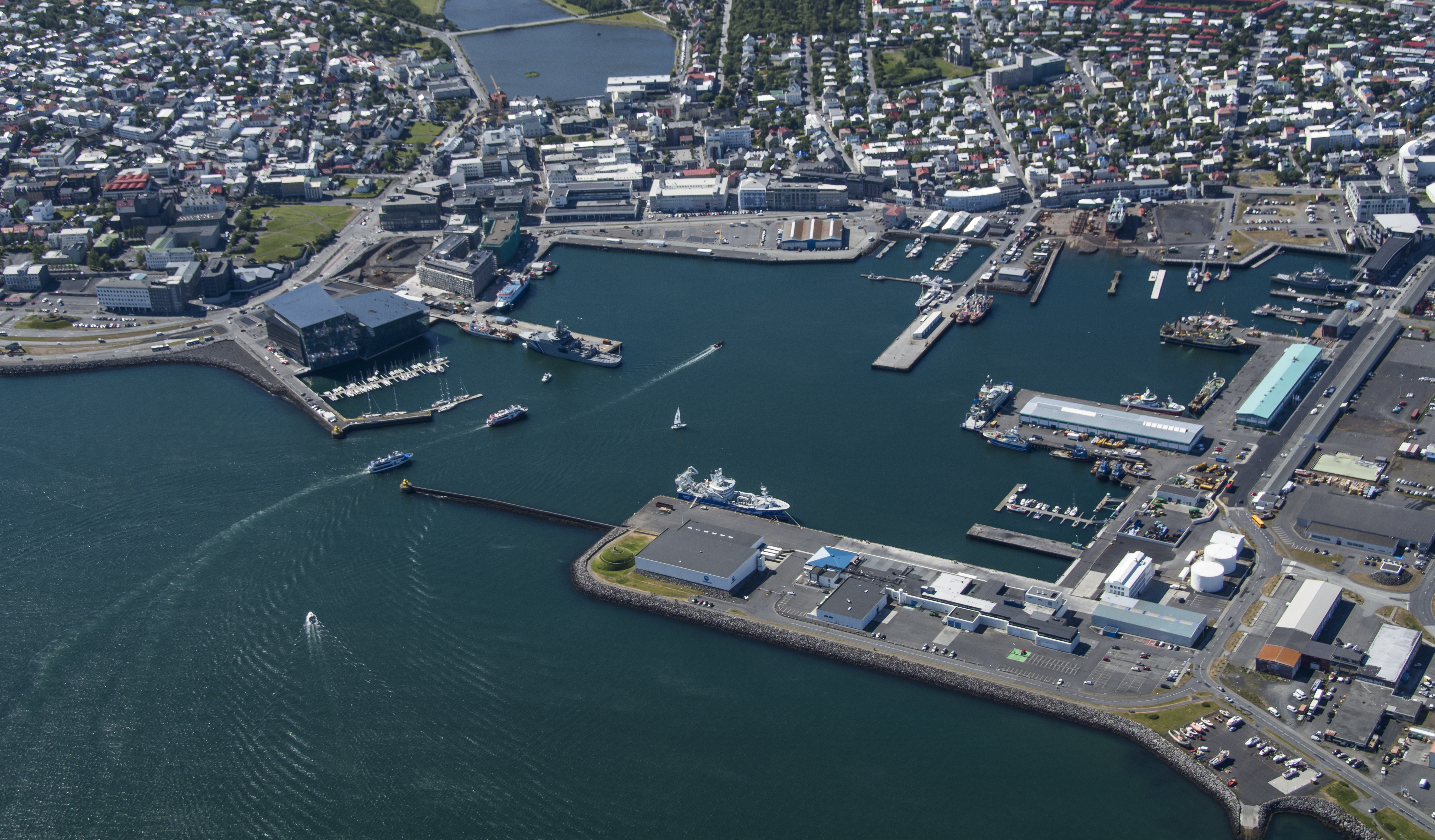 Auglýsing vegna legiu í Suðurbugt Reykjavíkurhafnar
