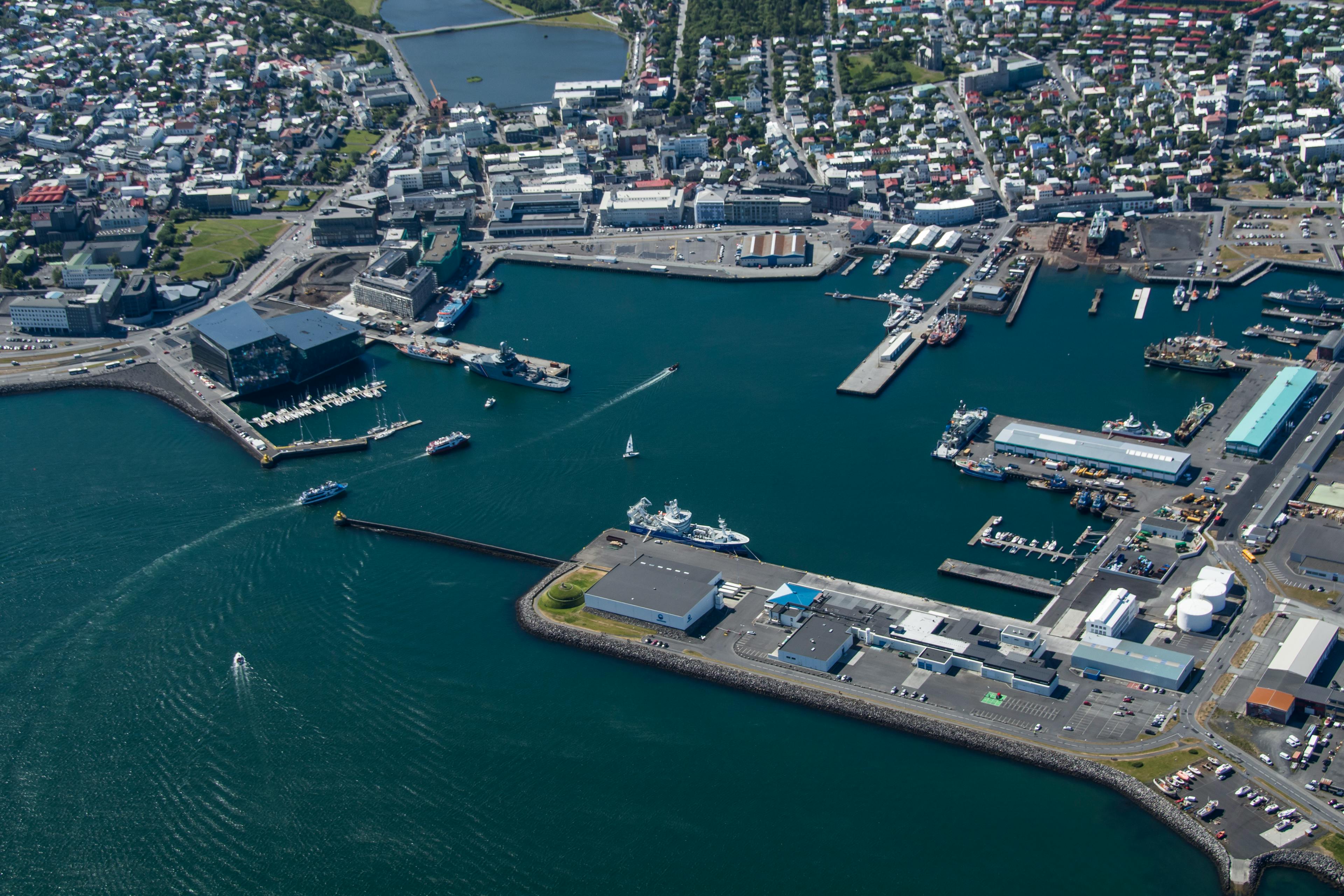 Auglýsing vegna legiu í Suðurbugt Reykjavíkurhafnar