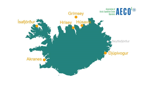 Íslensk bæjarfélög þróa staðbundnar leiðbeiningar fyrir ferðamenn