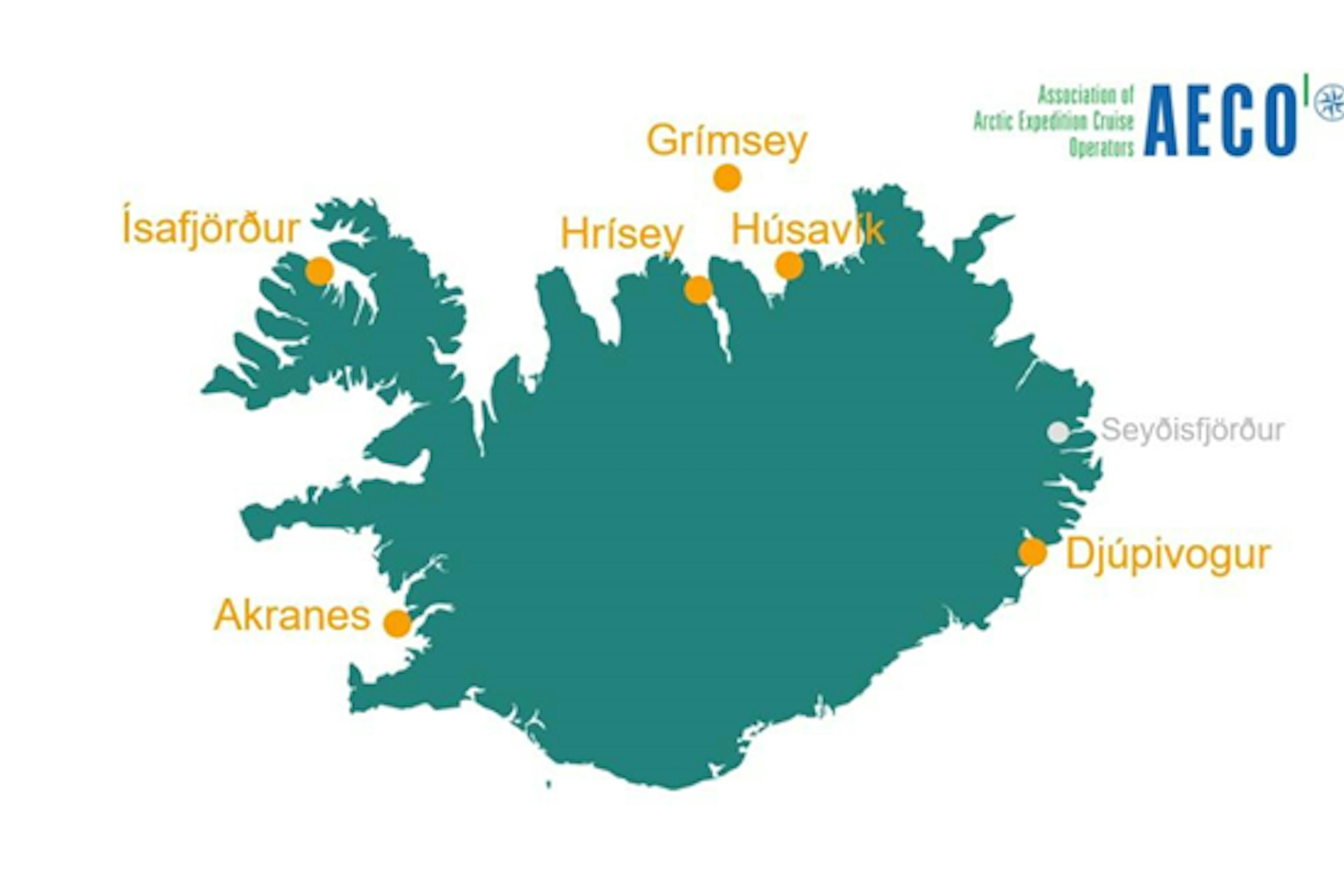 Íslensk bæjarfélög þróa staðbundnar leiðbeiningar fyrir ferðamenn