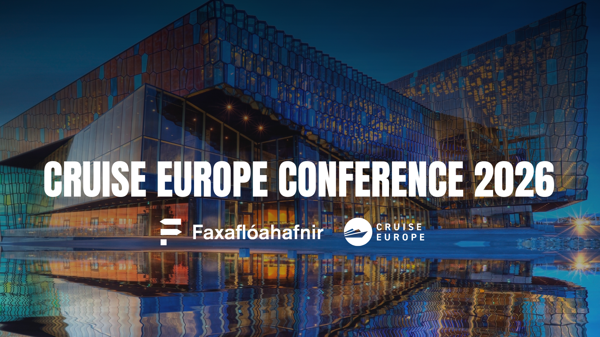 Cruise Europe 2026 ráðstefnan haldin við Reykjavíkurhöfn