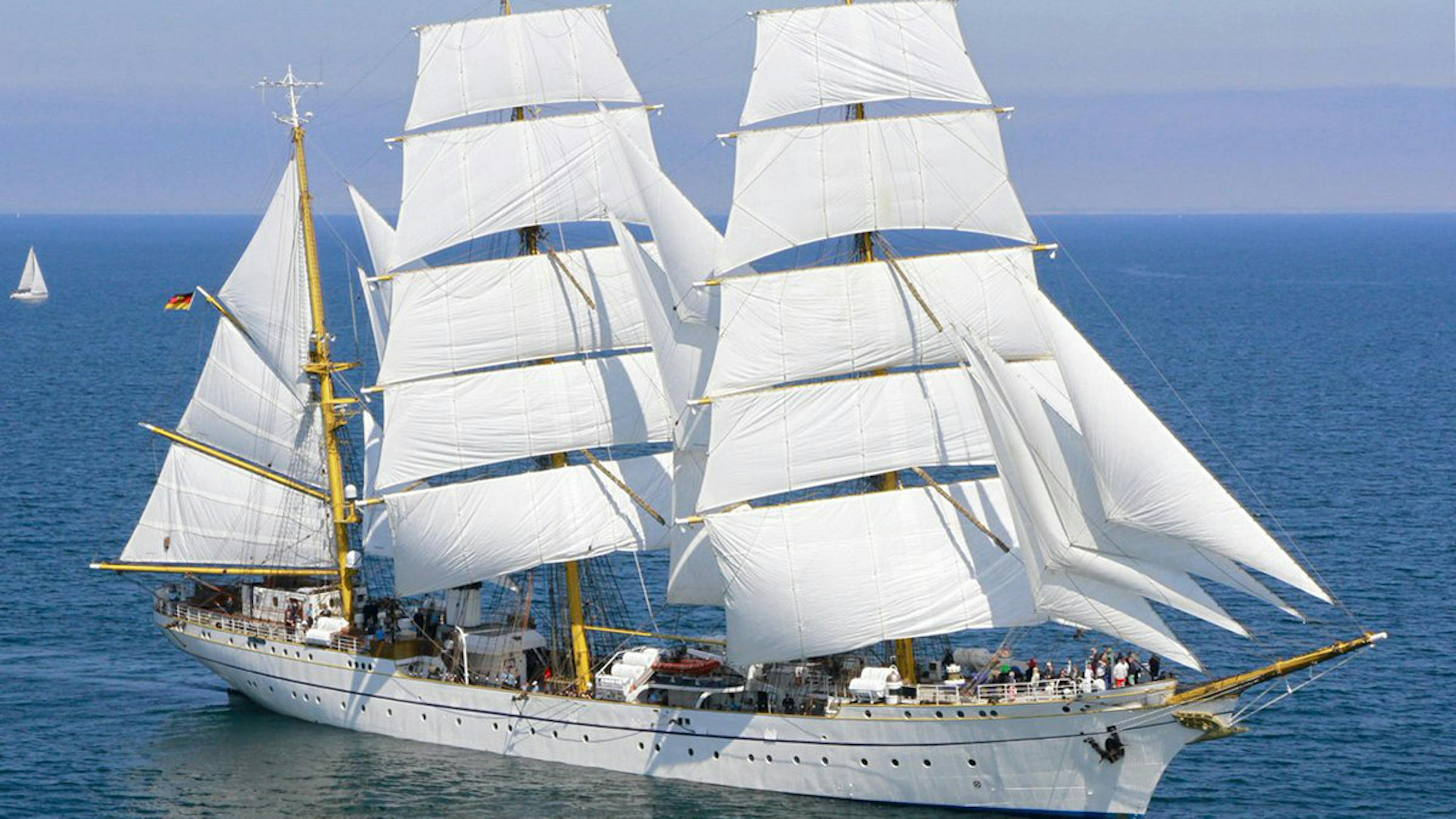 Gorch Fock opið almenningi í Reykjavíkurhöfn