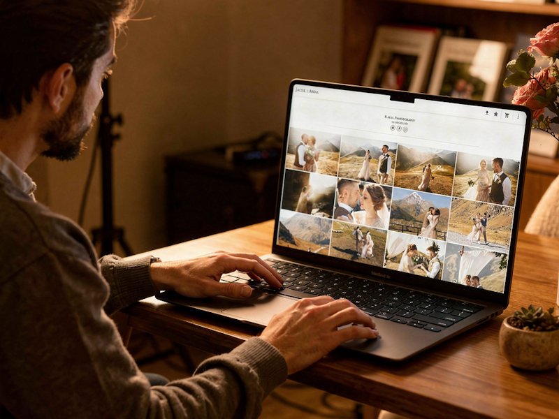 How to prepare a photo gallery for your client